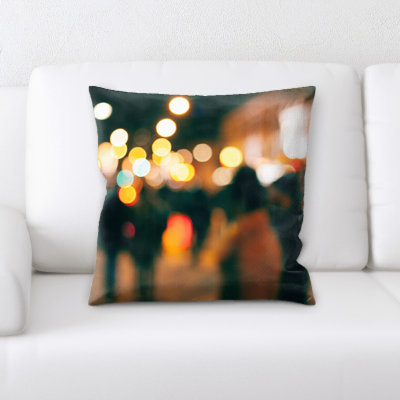 Coussin décoratif flou