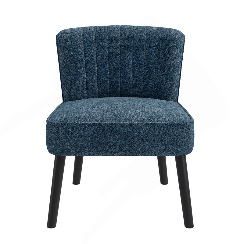Chaise Shellback en bleu marine, Bleu marine / bleu