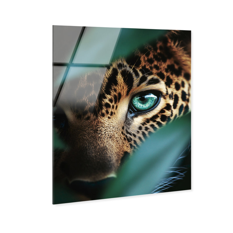 Jungle Watcher III High-Gloss Frameless Acrylic Glass Wall Art Animals Print by Oliver Gal, Ready to Hang, 16 x 20