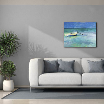  'Water Taxi' by Curt Crain Canvas Wall Art, 34" x 26"