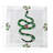 Thistle And Snake Cotton Sateen Cocktail Napkins-122066817
