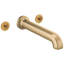 Kintsu® Two Handle Wall Mount Tub Filler-60131046-60131049
