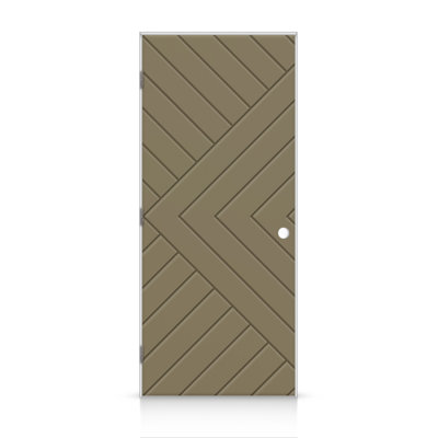 Painted Smooth Composite Single Prehung Interior Door