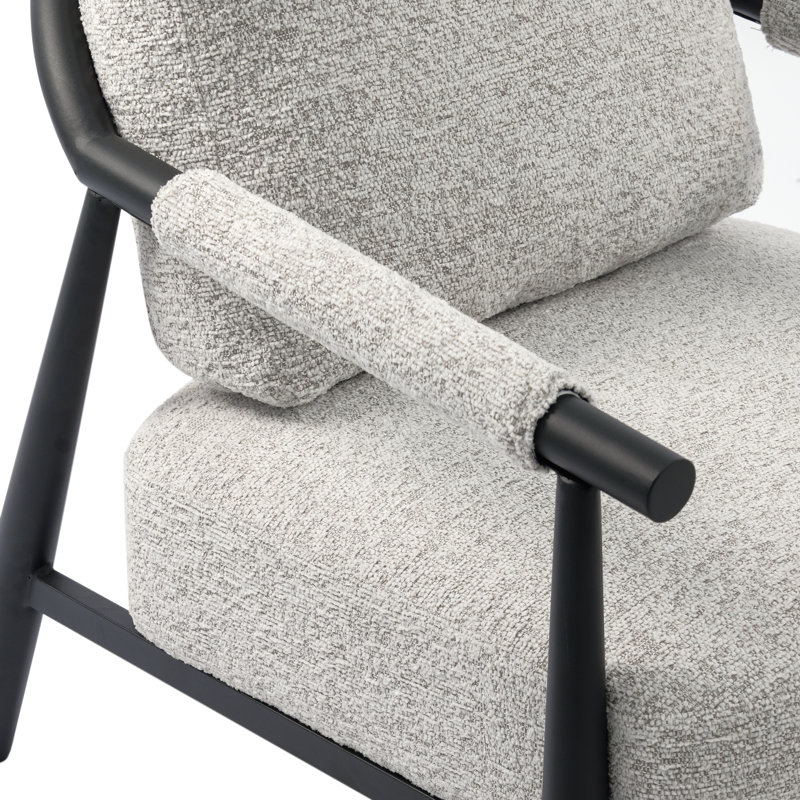 Fauteuil Boucle, Blanc