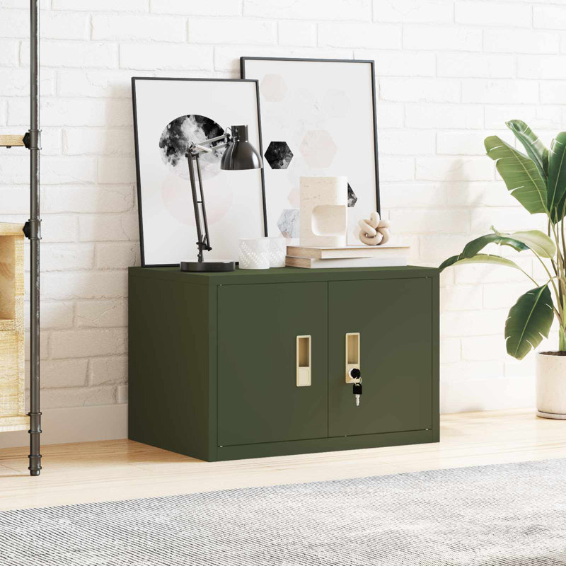 Storage Cabinet, Olive Green