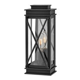 Montecito Black 1 - Bulb Outdoor Wall Lantern