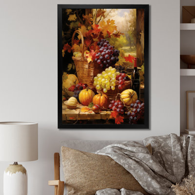 Impression sur toile «Buccsko Food Autumn Harvest I» - fruits