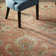 Aaron Oriental Hand-Tufted Wool Terracotta/Orange/Dusty Sage Area Rug