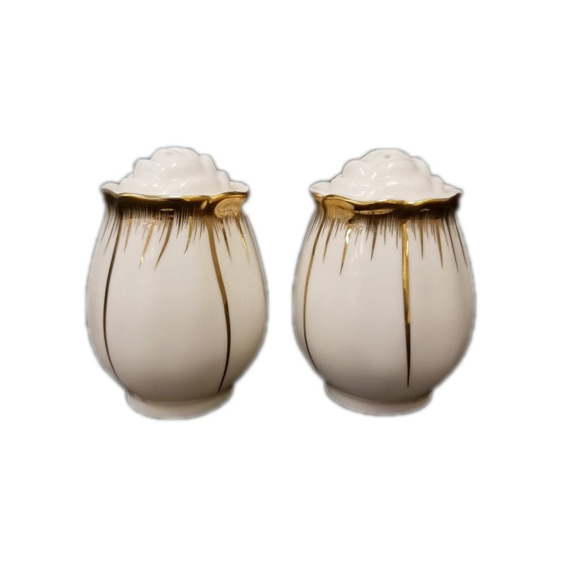 Itzak Leaf Salt and Pepper Shaker Set