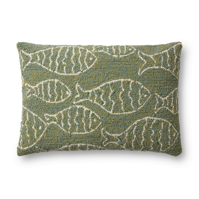  Rectangular Pillow Cover & Insert, Green