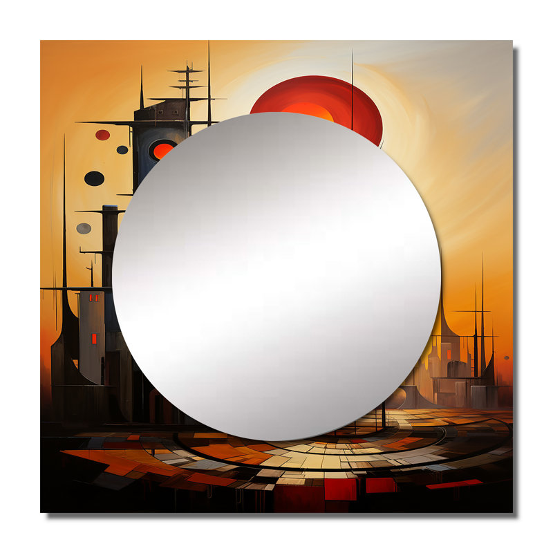 Miroir carré Culloch, 23 po x 23 po