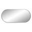 Miroir Capsule en argent brossé-967792380