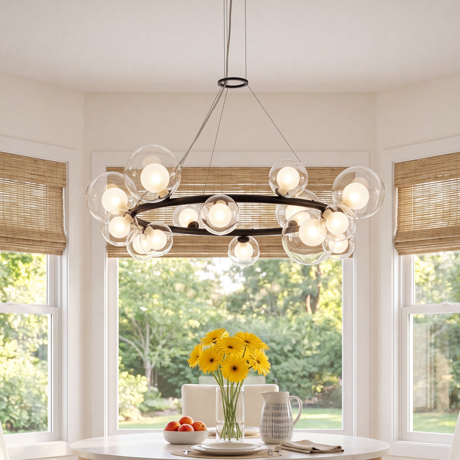 Zahara 14-Light Chandelier, Black