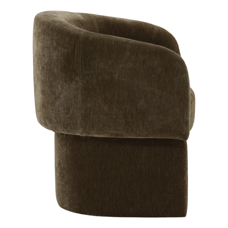 Ynes Dining Chair Olive, Moss Olive