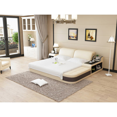 Overby Upholstered Platform Storage Bed