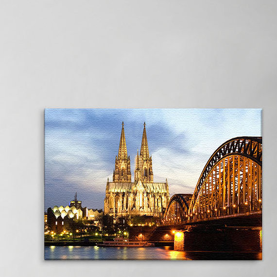 Print on Canvas, 100cm L x 150cm W x 2cm D, Premium