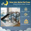 Lit mezzanine simple en acier Chantsong par Isabelle & Max ™-1533076740