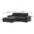 Belrose 89'' Recessed Arms Modular-1569259595