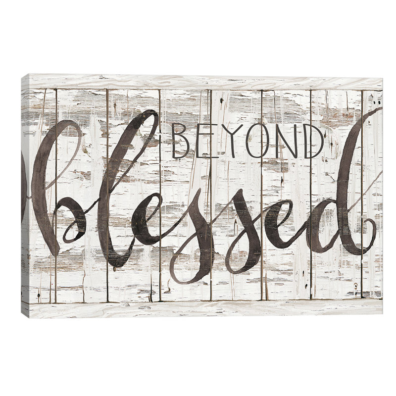 Beyond Blessed I by Cindy Jacobs - Print on Canvas, 66.04 cm H x 45.72 cm W x 1.91 cm D, No Frame