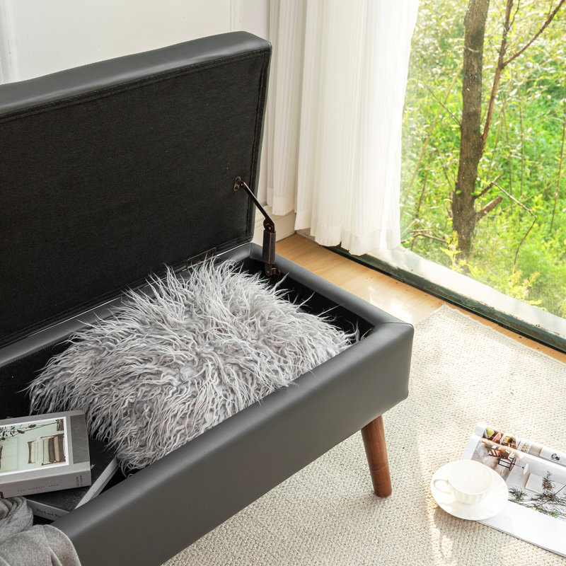 Banc de rangement avec banc de rangement pour chambre à coucher