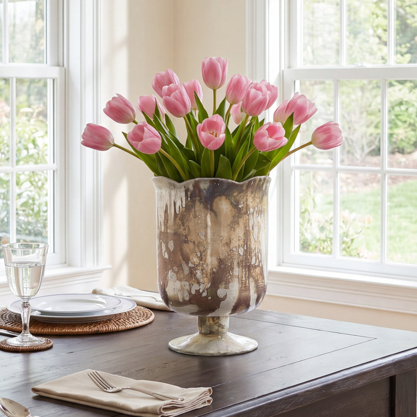 Hidalgo 7.5'' Glass Table Vase