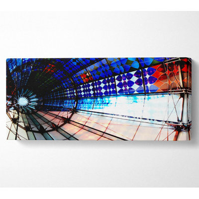 Hot Air Balloon Panoramic Canvas