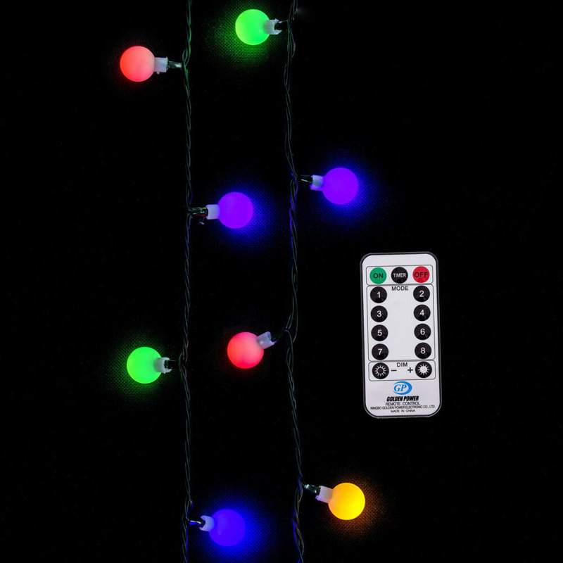 Gundula 1236'' Globe String Lights