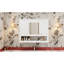 Armoire de salle de bain 35 pouces avec miroir, armoire à pharmacie murale avec tablette ouverte, armoire de rangement avec porte à miroir