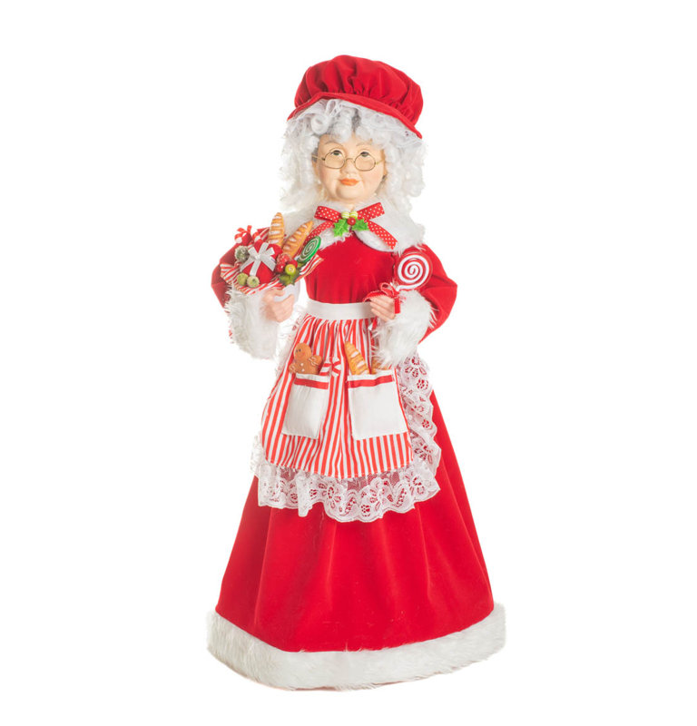 Rouge classique Mme Claus