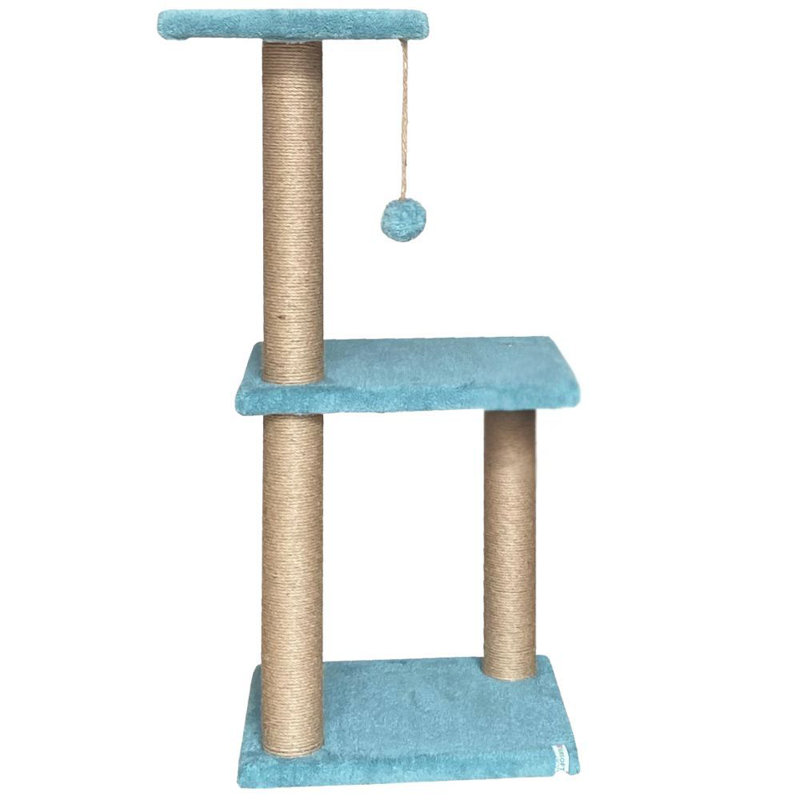 Grattoir pour chat, Turquoise