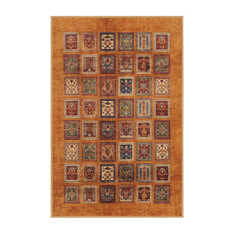 Tapis abstrait moderne 3996, Rectangle 7 pi x 10 pi