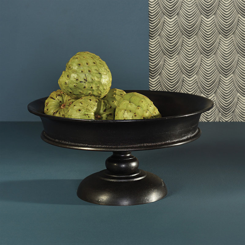 HomArt Kingston Metal Bowl, 7.75" H x 16" W x 16" D