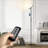 Lampe torchère moderne à DEL 70 po avec télécommande tactile Meekins 