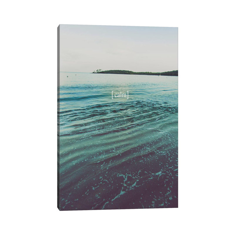 Grow Calm I by Urban Epiphany - Print on Canvas, 20.32 cm H x 30.48 cm W, Wrapped Canvas