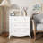 White 3 Drawer Chest