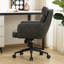 Chaise de bureau pivotante en similicuir Kopko-1829432087