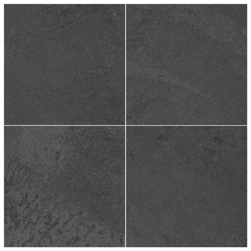 Amazon Black Slate Wall and Floor Tile