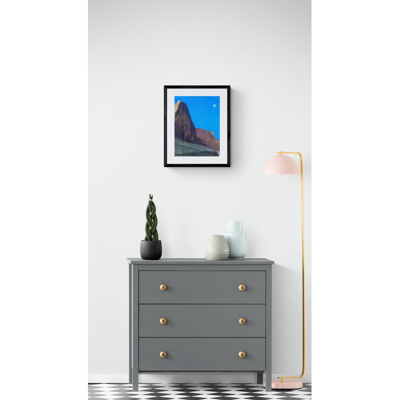 Desert Moon Print by Dina Gardner, 21.25" H x 17.25" W x 0.875" D