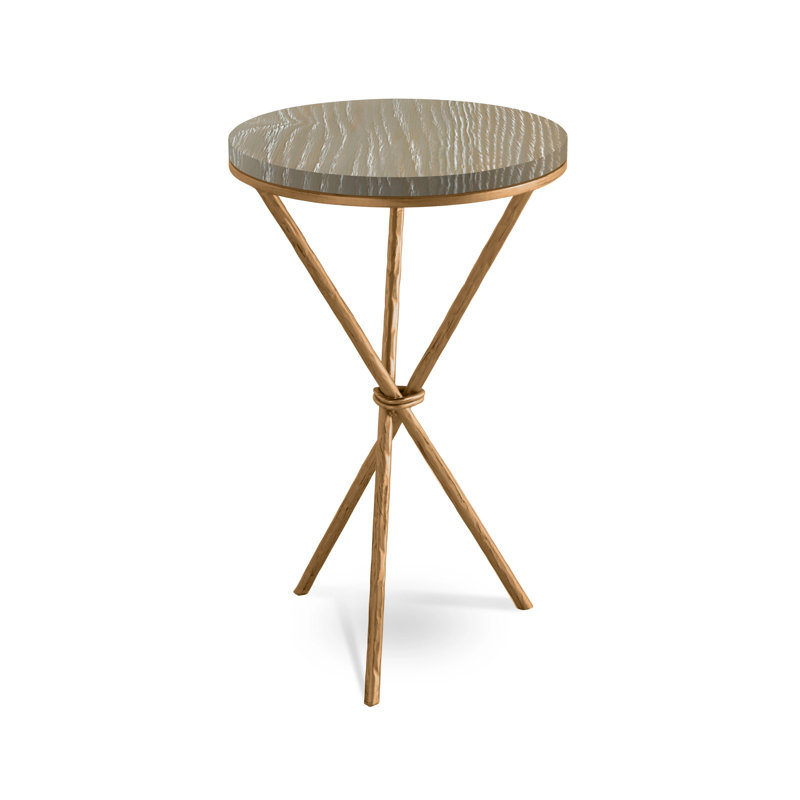 Alicia Solid Wood End Table, Alpine, Harvest