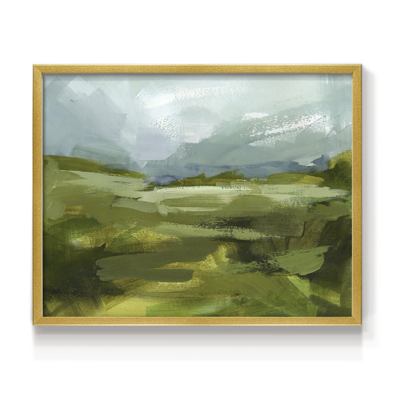 Emerald View II - Reproduction encadrée - Restickable, H 8 po x l 10 po