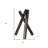 10" Black Metal Abstract Tabletop Sculpture-65739983-114715432
