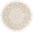 Jahiem Floral Handwoven Wool Area Rug in Ivory/Taupe-1631610171