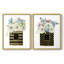 Parfum floral Harlequin - impression encadrée de qualité supérieure - prête à être accrochée - aucun clou requis - aucun clou requis-1636291252-1636291254
