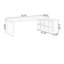 Bureau rectangulaire brun et blanc en bois massif et fer-1174934765-1174934764