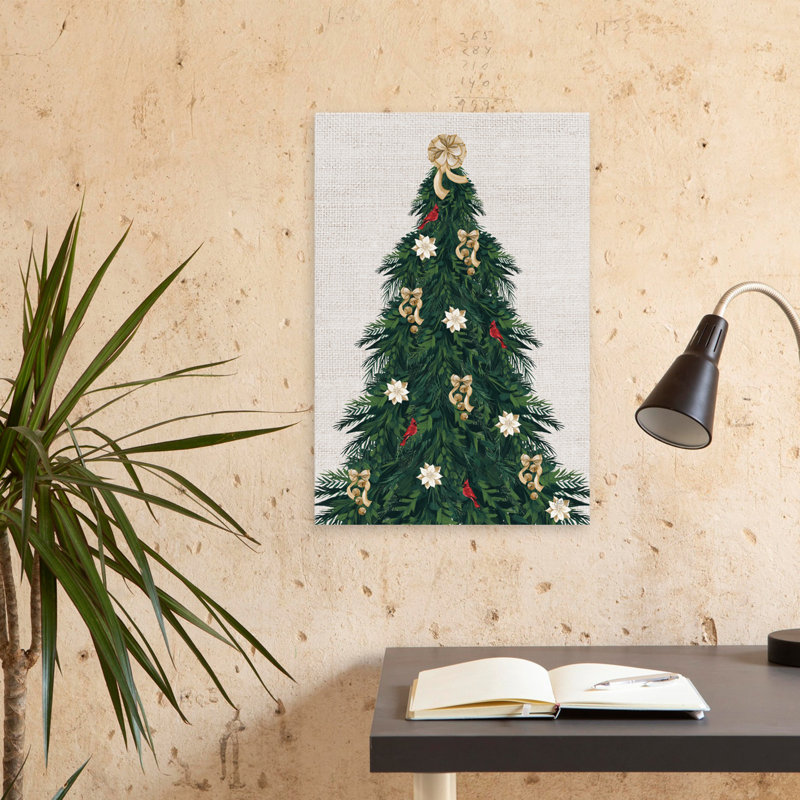«Evergreen Christmas II - Baies», H 24 po x l 16 po