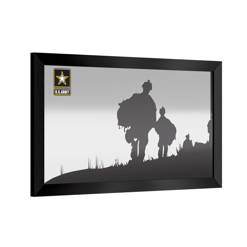 Wood Rectangle Wall Mirror