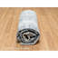 Tapis oriental rond en laine et soie noué à la main 12 pi x 12 pi A994E35AB22D46B3AA99D7B04FABABC1