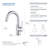 Circular Single Hole Bathroom Faucet with Drain Assembly-63898566