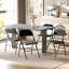 Office Folding Chairs Set of 4