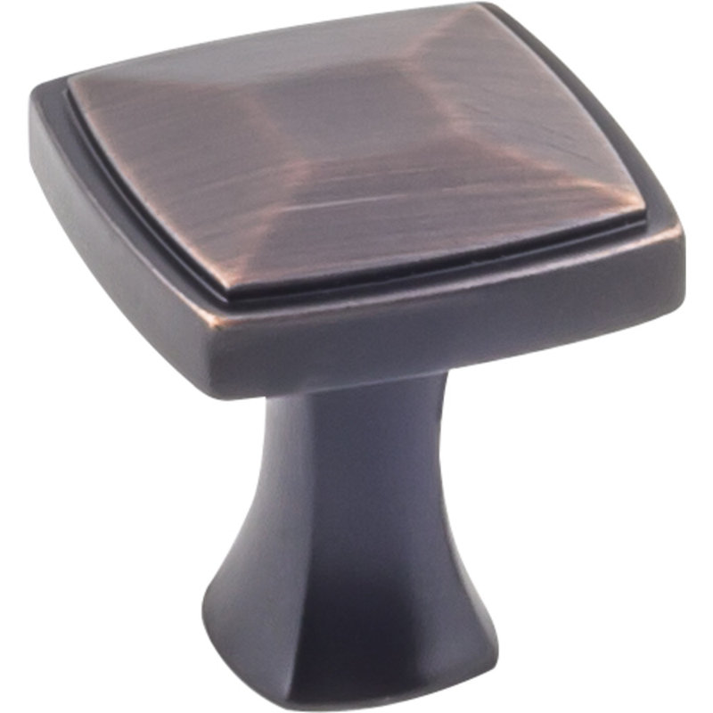 Square Knob Multipack, Brushed Oil Rubbed Bronze